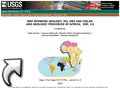 USGS geology, oil and gas map of Africa
